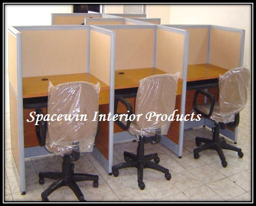 Office Workstation - Wood & Metal, Variable Dimensions, Beige | Modular Design, Space Saving, Easy Assembly, Privacy Panels, Cable Management