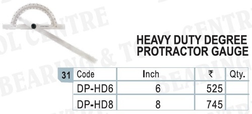Heavy Duty Degree Protractor Gauge
