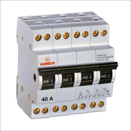 Mechanical Changeover Switch