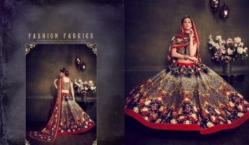 Captivating Multi Color Bangalori Silk Lehenga Choli