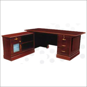 Eco-Friendly Wooden Office Table