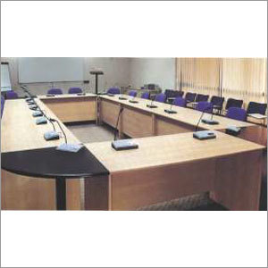 Brown Conference Room Tables