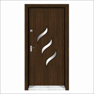 Blue Sign Print Door