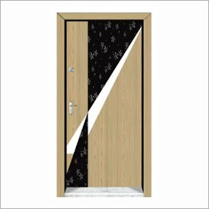 Blue Sign Digital Print Door Application: Interior