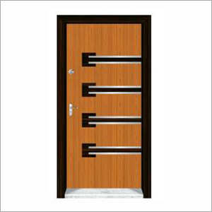 Blue Sign Door Print