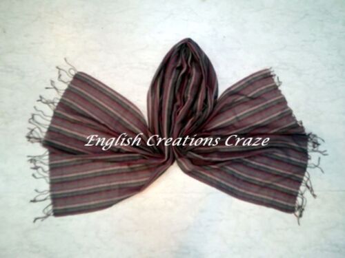 Wool Polyester Melange Woven Scarves India