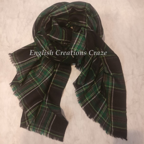 INDIAN Wool Polyester Woven Scarves