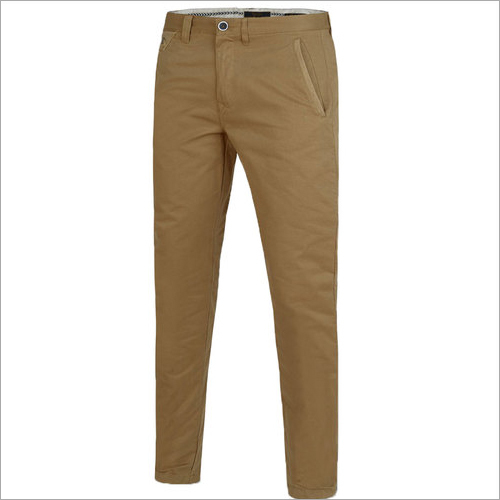 Cotton Mens Pants - Waist 32-44, Length 32-36, Khaki | Comfortable Fit, Durable Fabric, Stylish Design, Easy Care, Versatile Style