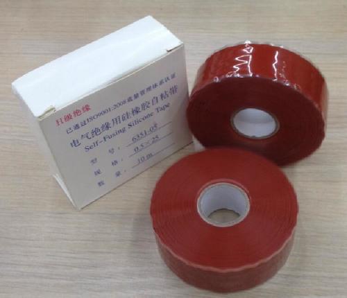 Self-fusing silicone tape