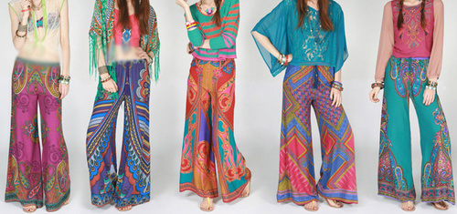 Ladies Plazo - Cotton, 40" Length, Multicolor | Stylish, Comfortable, Versatile, Trendy, Durable