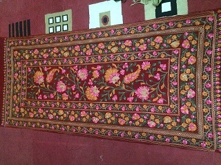 Fine Wool Kashmiri Embroidery Shawl