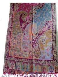 Embroidered Fine Modal Jacquard Stole