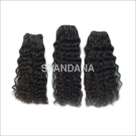 Machine Weft Curly Hair
