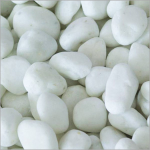 White Unpolished Pebbles