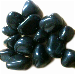 Black Super Polished Pebbles