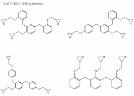 5-Ring NOGE (Novolac glycidyl ether) mixture of isomers, chain-like or branched