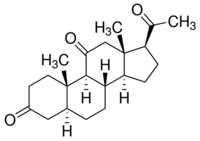 5I - Pregnane-3,11,20-Trione Powder - Grade: Analytical Grade