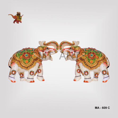 Sculpture Marble Elephant