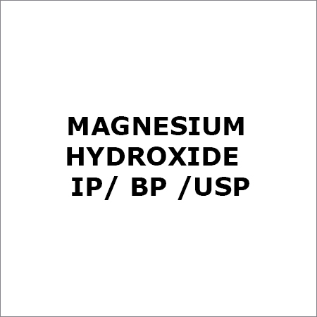 Magnesium Hydroxide IP-BP-USP