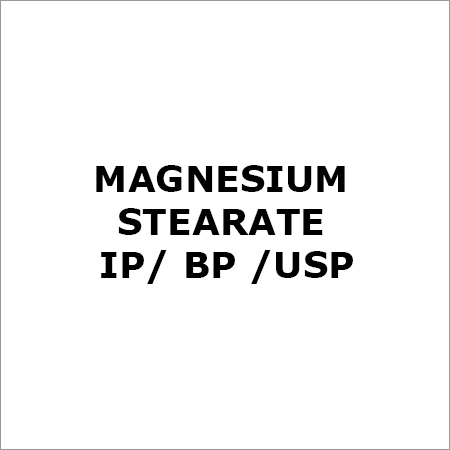 Magnesium Stearate IP-BP-USP