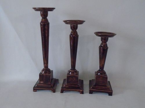 Rust Antique Candle Holder