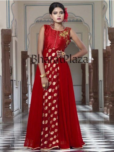 Sleeveless Anarkali Suits