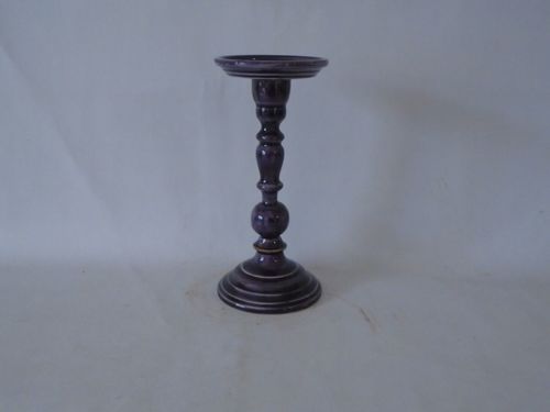 Rust Colored Candle Holder