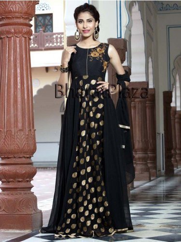 Black Anarkali Suit