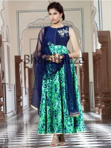 Crepe Silk Anarkali Suits