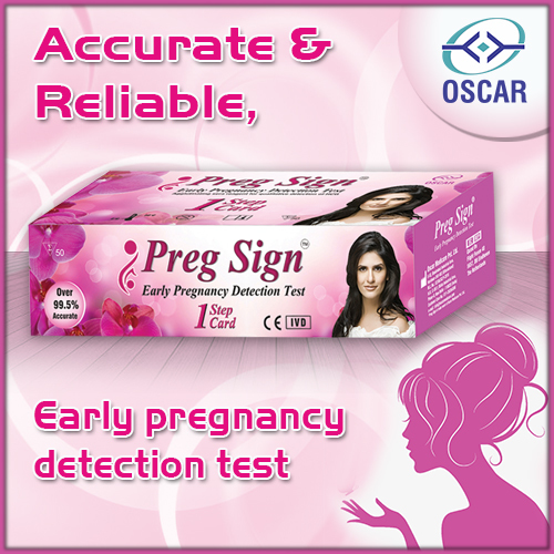 Pregnancy Card Test Kit By OSCAR MEDICARE PVT. LTD.