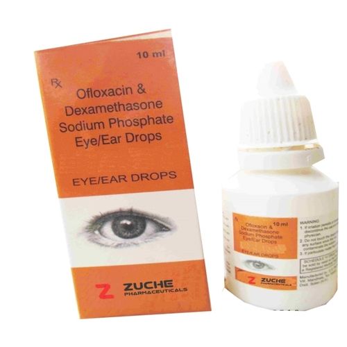 Ofloxacin And Dexamethasone Sodium Phosphate Eye And Ear Drops Capsules