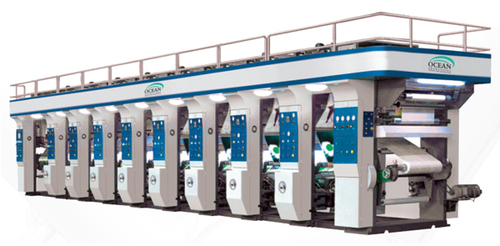 Multicolor Rotogravure Printing Machine