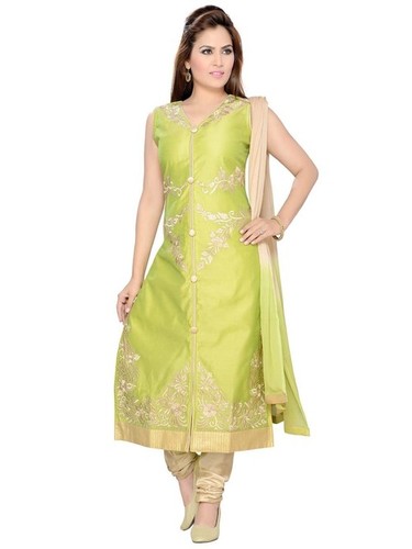 Lemon Green Salwar Kameez