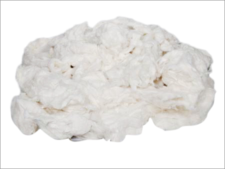 White Raw Cotton Waste