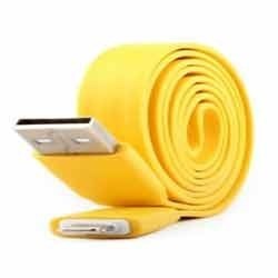 Flat Noodle Mini USB Charger Cable