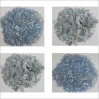 Pc Bottle Regrind - Reprocessed Polycarbonate Grinded Flakes 5-10mm, Light Blue Color, Jumbo Bag Packing, Melt Index 6-10 G/10min, Density 1.10-1.20 G/cm3