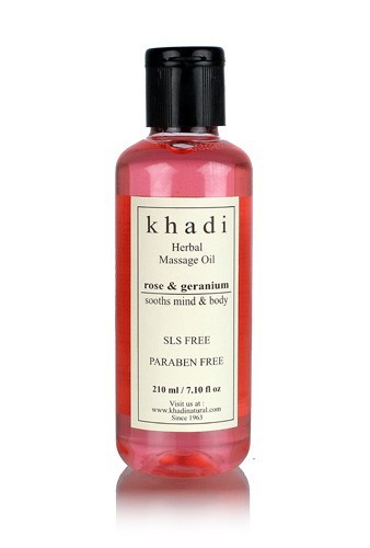 Rose & Geranium Massage oil (Soothes Mind & Body )