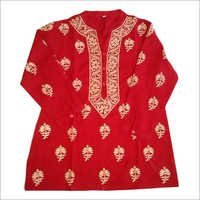 Chikan Embroidery Georgette Tops