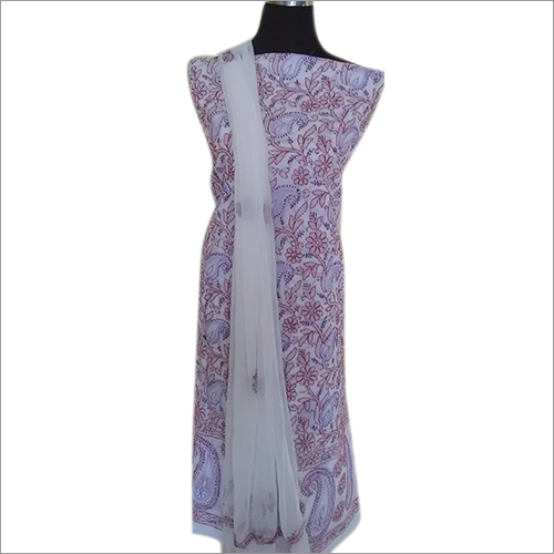 Chikankari Salwar Suit Material