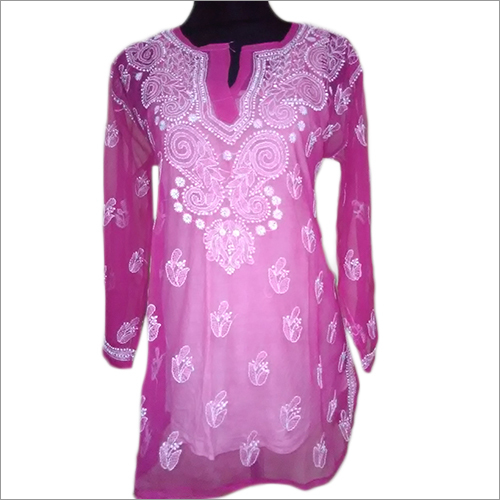 Lucknowi Chikankari Top