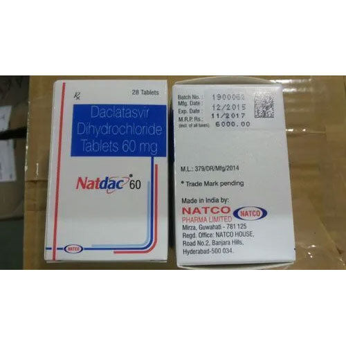 Natdac 60mg Tablets