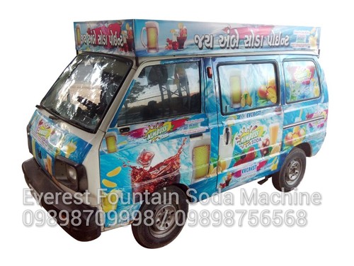 Soda Machine on Van