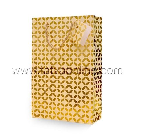 Golden Party Paper Bags