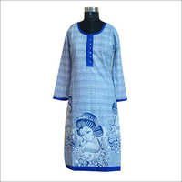 Light Blue Ethnic Designer Kurti