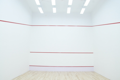 Rebound Hard Plaster System For Squash Court