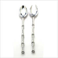 Designer Silver Plated Spoon