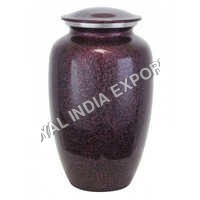 Purple Aluminium Urns