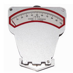 White And Red Rubber Hardness Tester Shore A