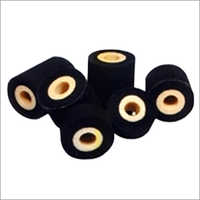 Hot Ink Roller - Rubber, 25mm Diameter X 50mm Width, Black | Oil-based Ink, Biodegradable, Durable, Compact Size, Supreme Finish