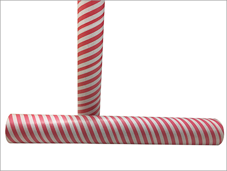 PVC Film Paper Tube - PVC Film, 50-100mm Diameter, Red/White | Lightweight, Durable, Versatile, Customizable